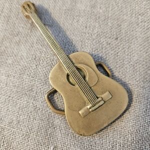 Vintage 1978 Solid Brass Baron Belt Buckle. Clasic Western. Rock And Roll.